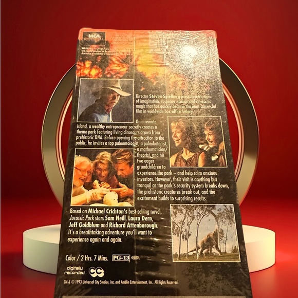 Jurassic Park - 1993 (Factory Sealed) - Picture 2 of 2